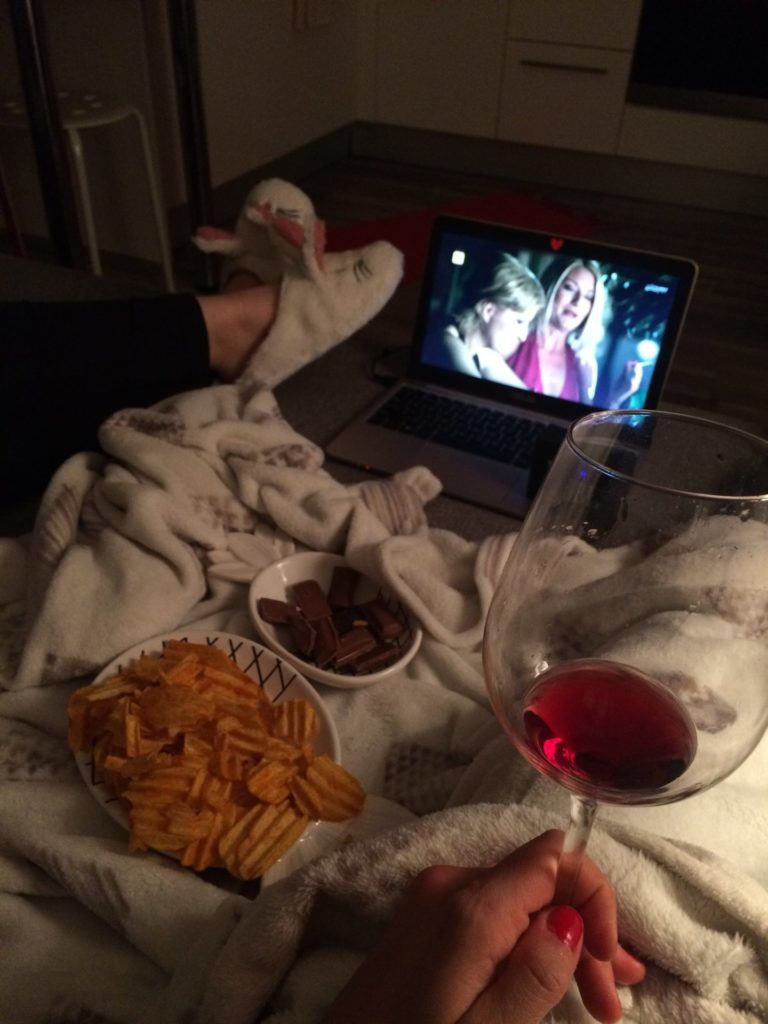 Wino z przyjaciółką